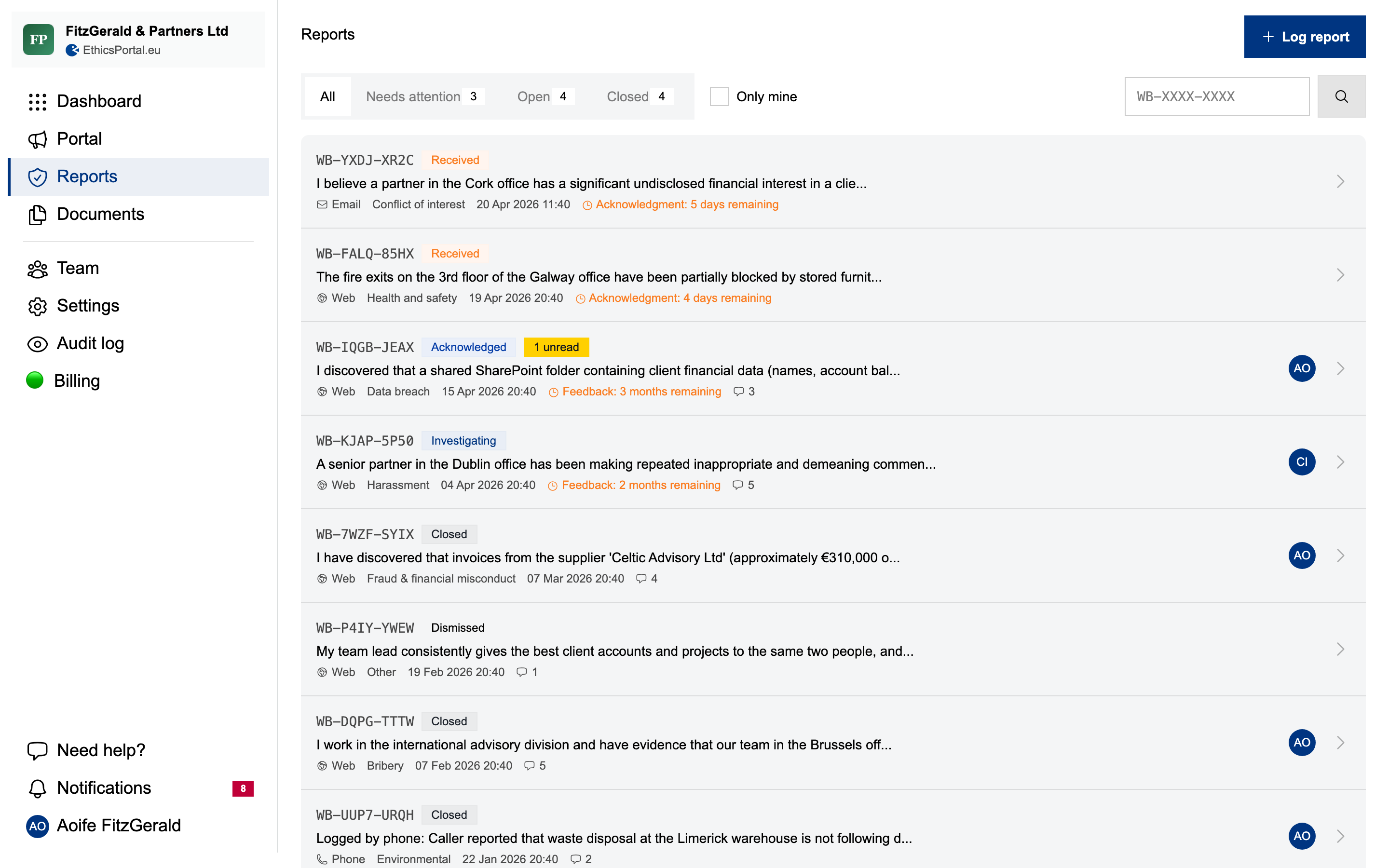 Fallverwaltung und sichere Kommunikation