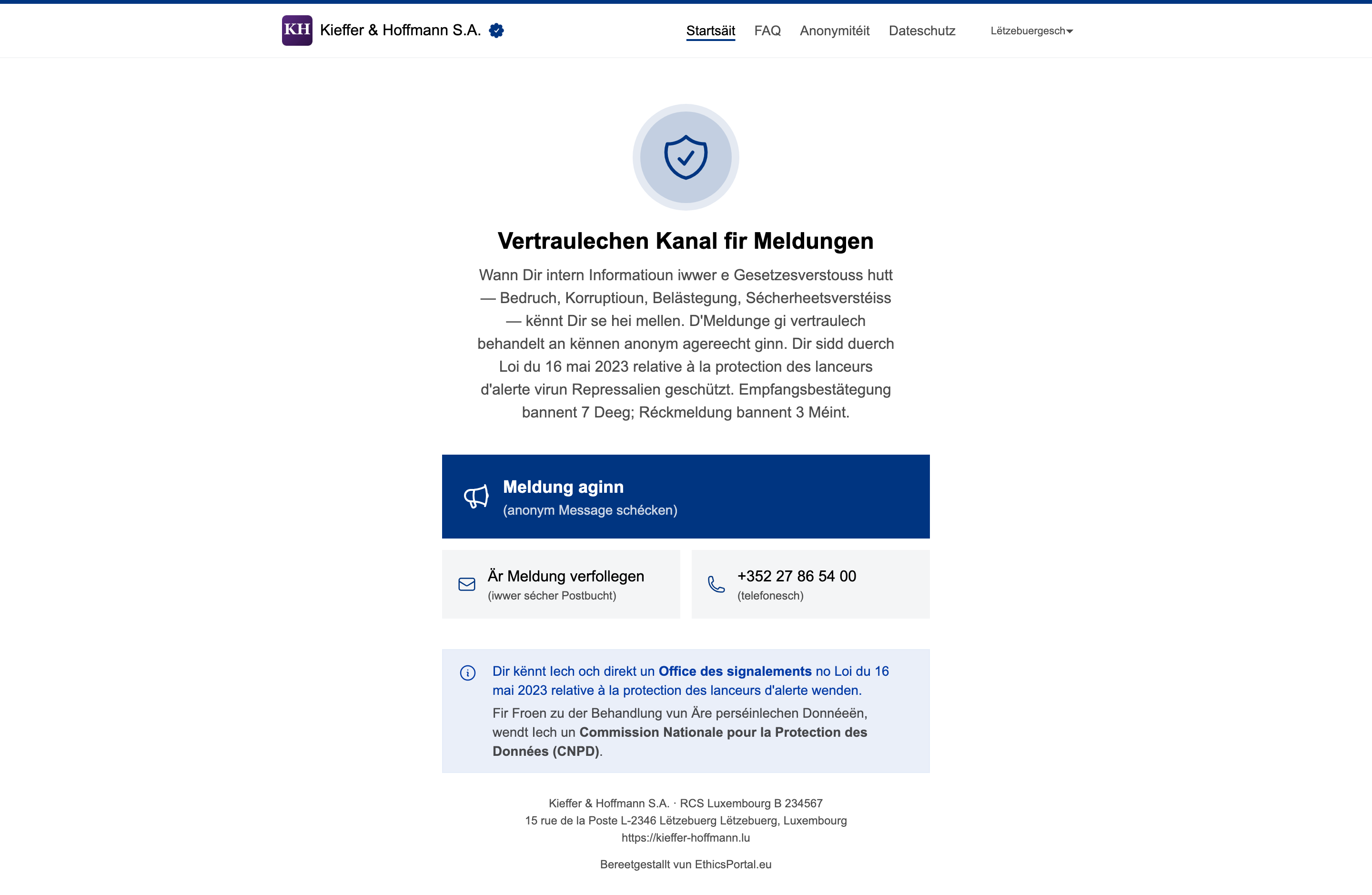 Portal-Link a QR-Code deelen